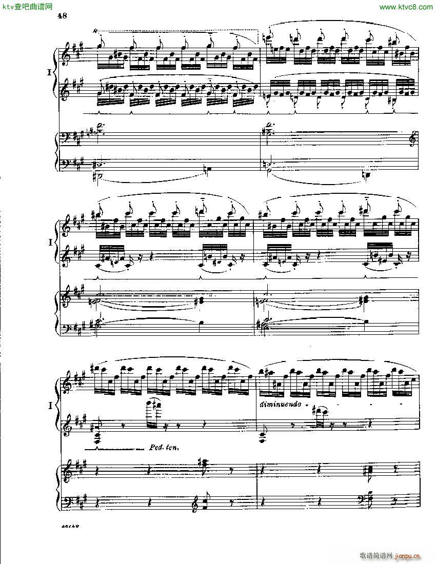 Franck Les Djinns 2 Piano Reduction(����V)46