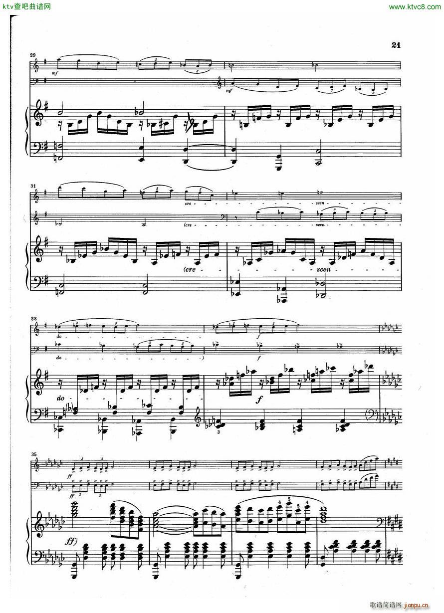 Debussy Trio en Sol(����V)21