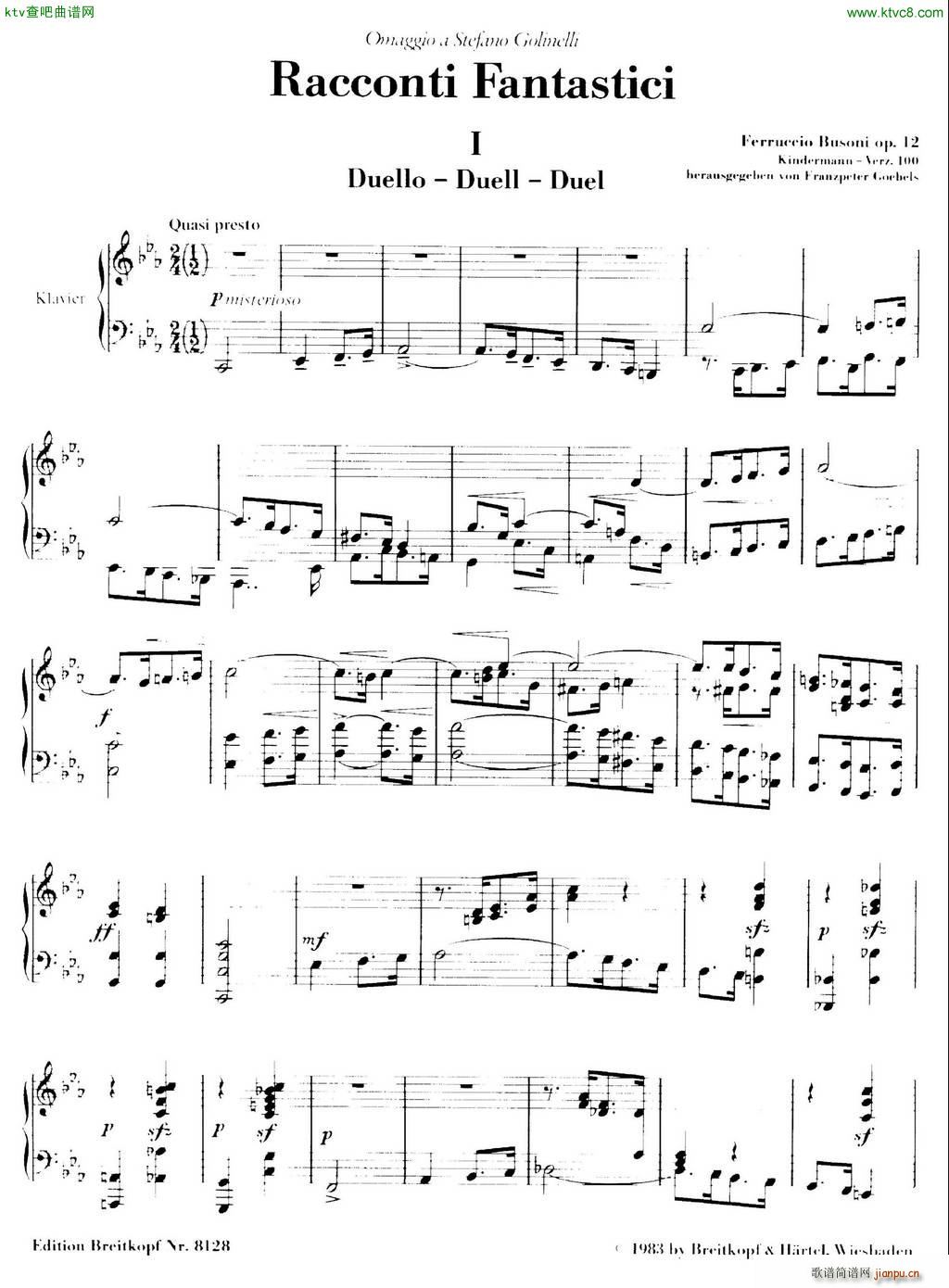 Racconti Fantastici op 12(����V)3