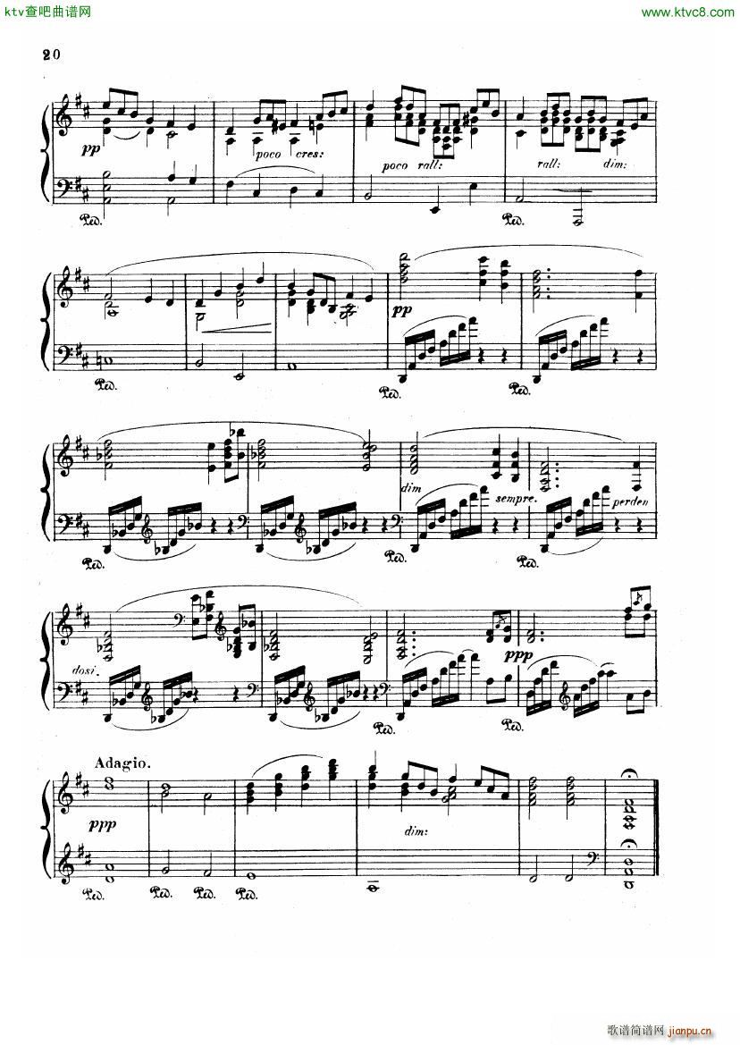 Albeniz op 82 Piano Sonata no 5(����V)20