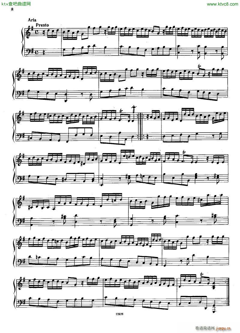 H ndel 1 Suiten for Piano Book 2(����V)6