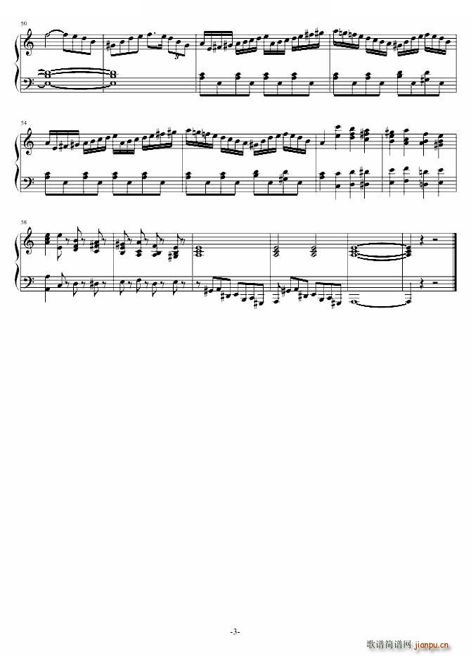 С���Q�� Op88 No3(ʮ�ּ�����)3