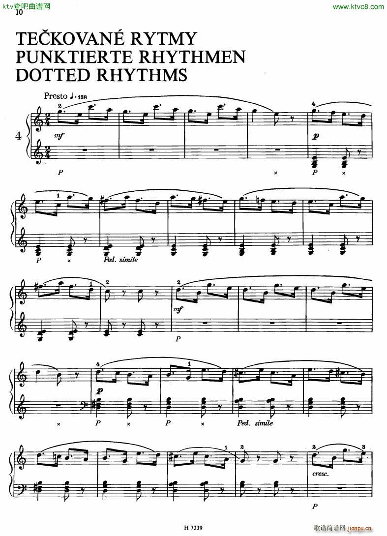 Hurnik piano etudes(����V)7