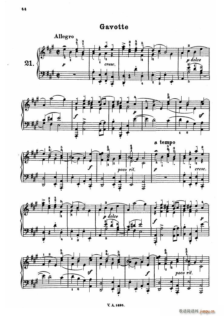 Corelli Album f��r Klavier Reinecke ��(����V)3