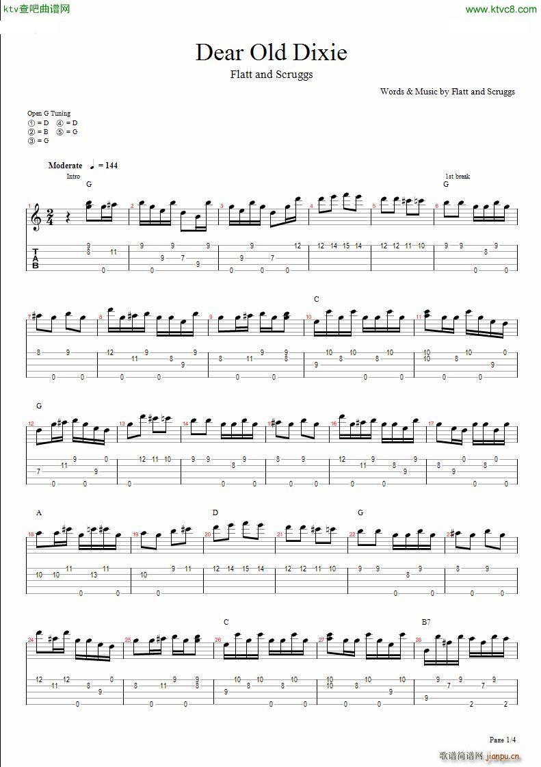 Dear Old Dixie(�����V)1