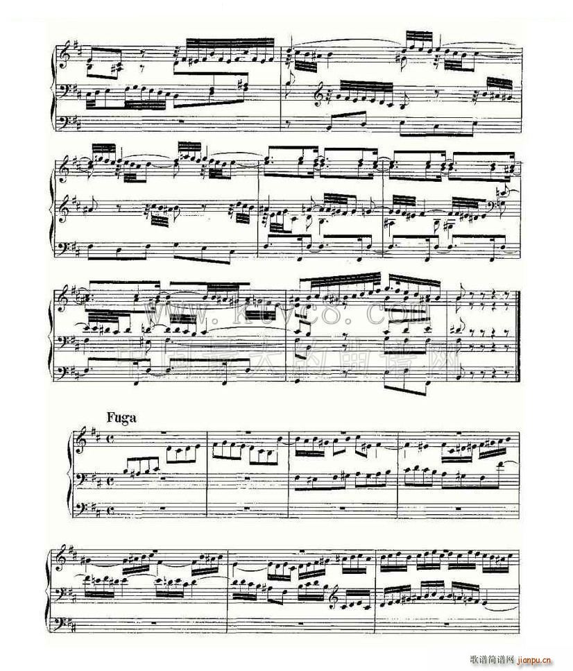 Prelude and Fugue in B Minor BWV 544 ���L(f��ng)���V(ʮ�ּ�����)8