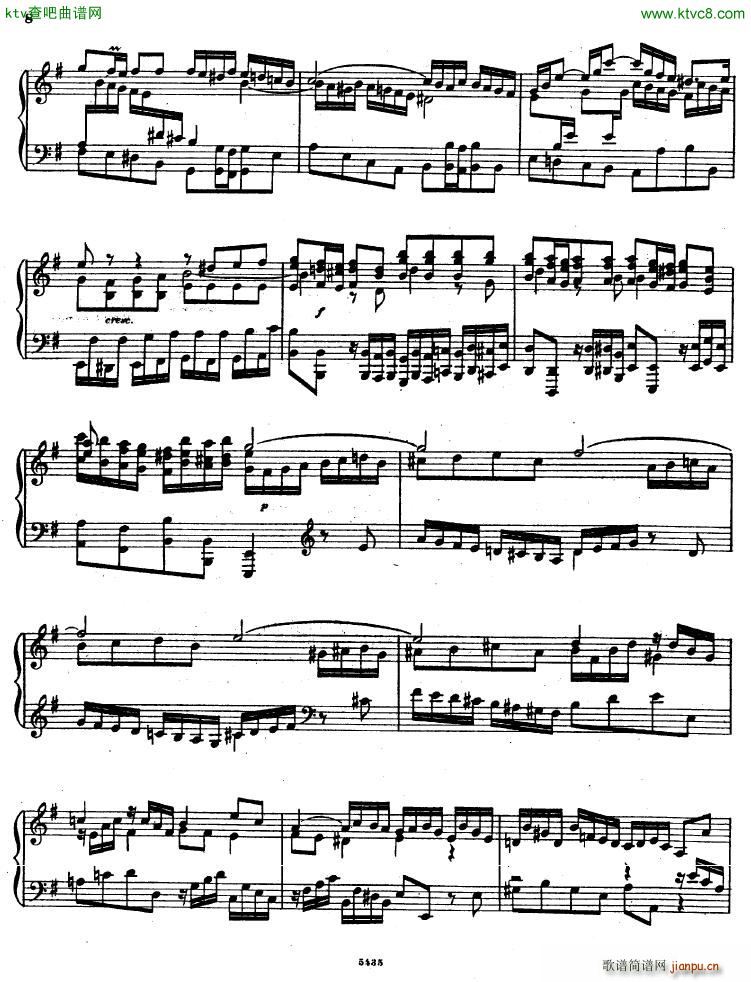 Bach D Albert Prelude and fugue in g major(����V)8