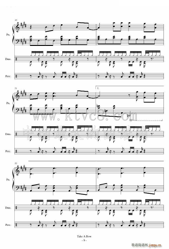 Take a Bow Piano(ʮ�ּ�����)9