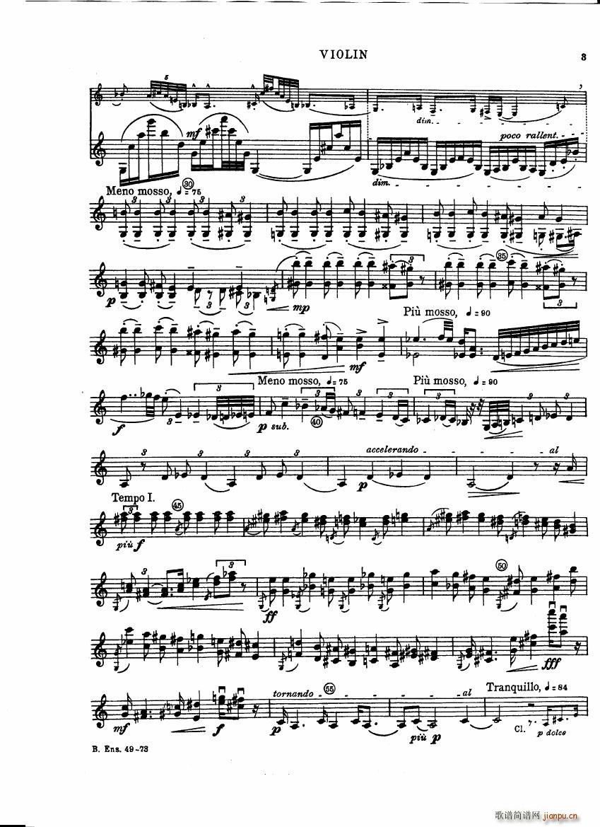 Bartok SZ 111 Contrasts violin(����V)3