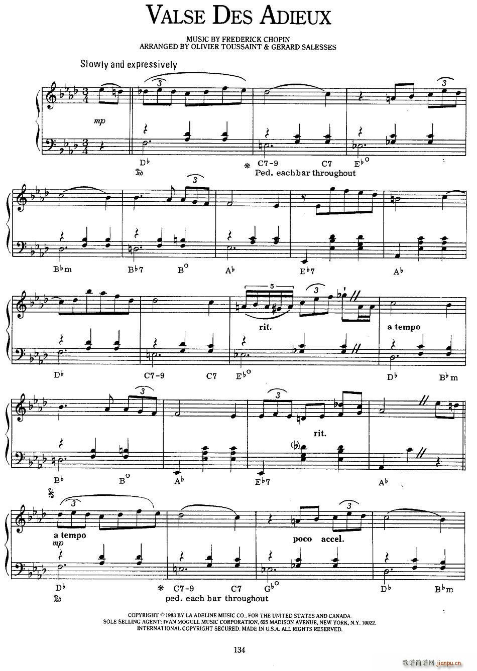 Valse Des Adieux(ʮ�ּ�����)1