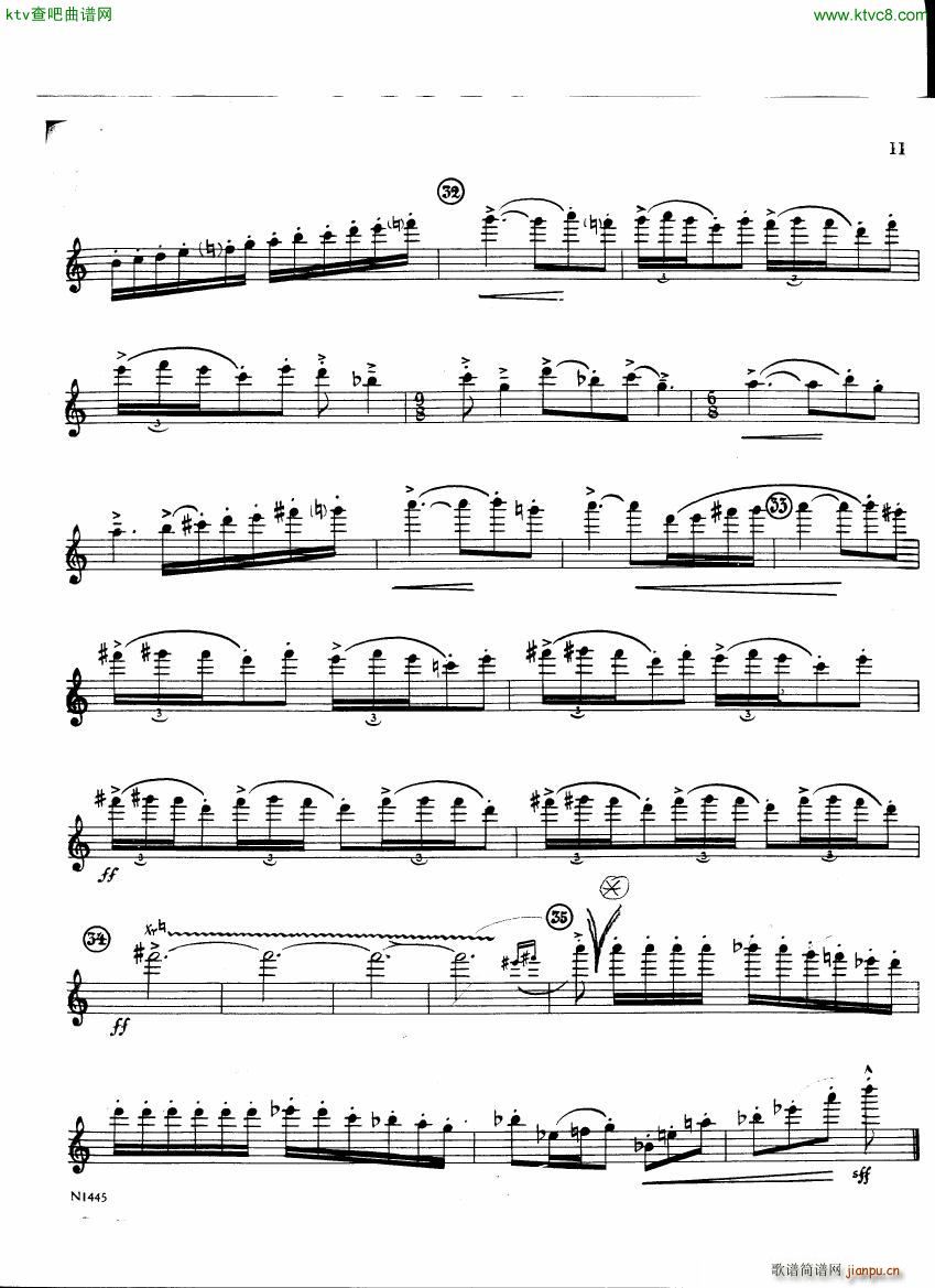 Burton E Flute sonatina flute part(����V)9