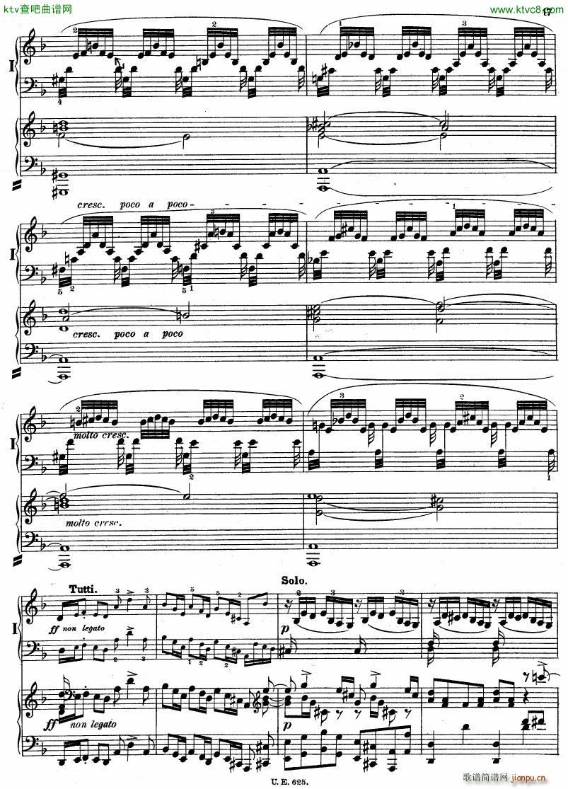Bach JS BWV 1052 Keyboard Concerto in d ed R ntgen(����V)18