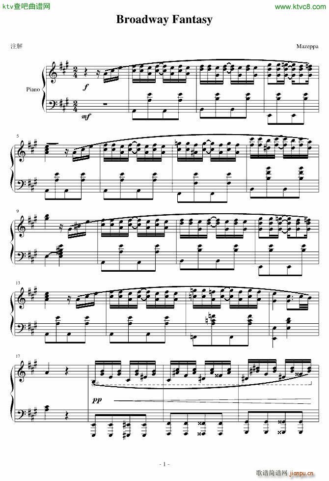 Broadway Fantasy(����V)1