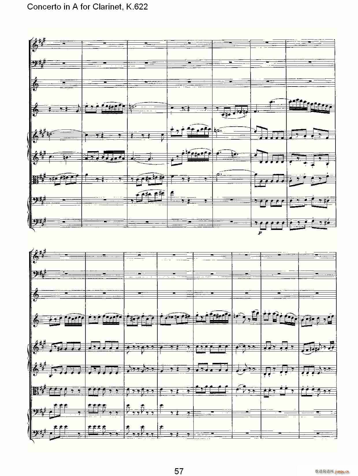 Concerto in A for Clarinet, K.622(�λɹ��V)29