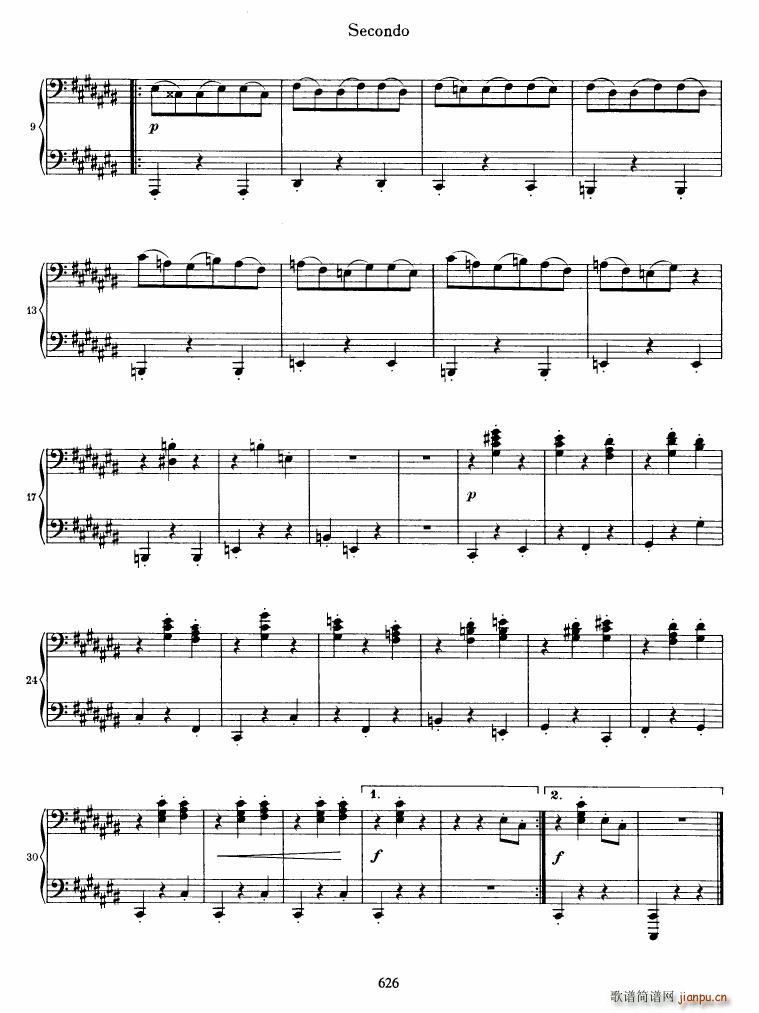 Brahms op 39 Waltzes(����V)8