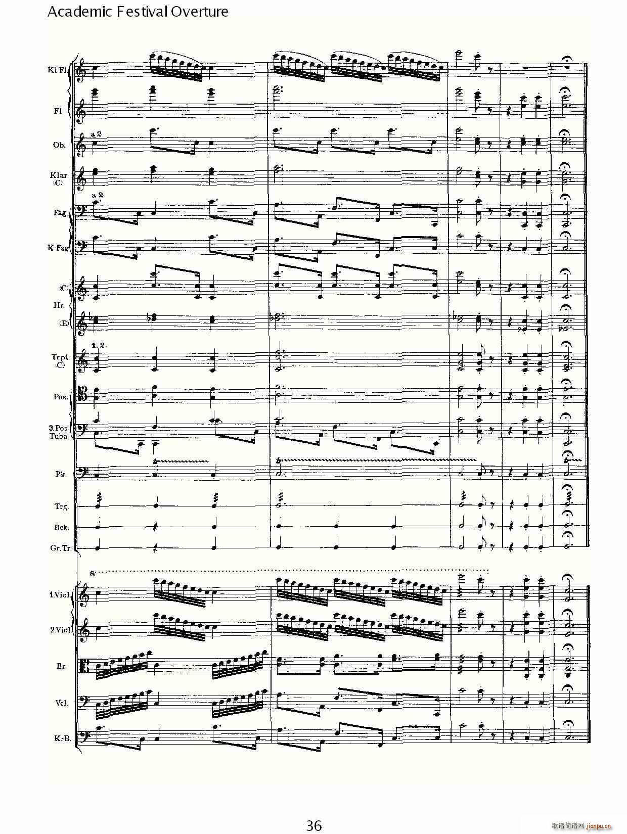 Academic Festival Overture(ʮ�ּ�����)36