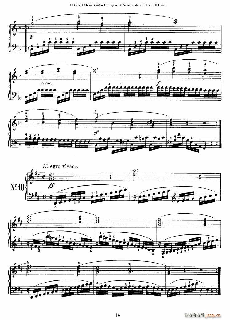 Left Hand Etudes(����V)18