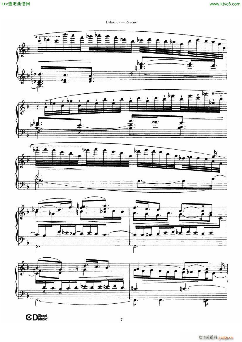 Balakirev Reverie(����V)7