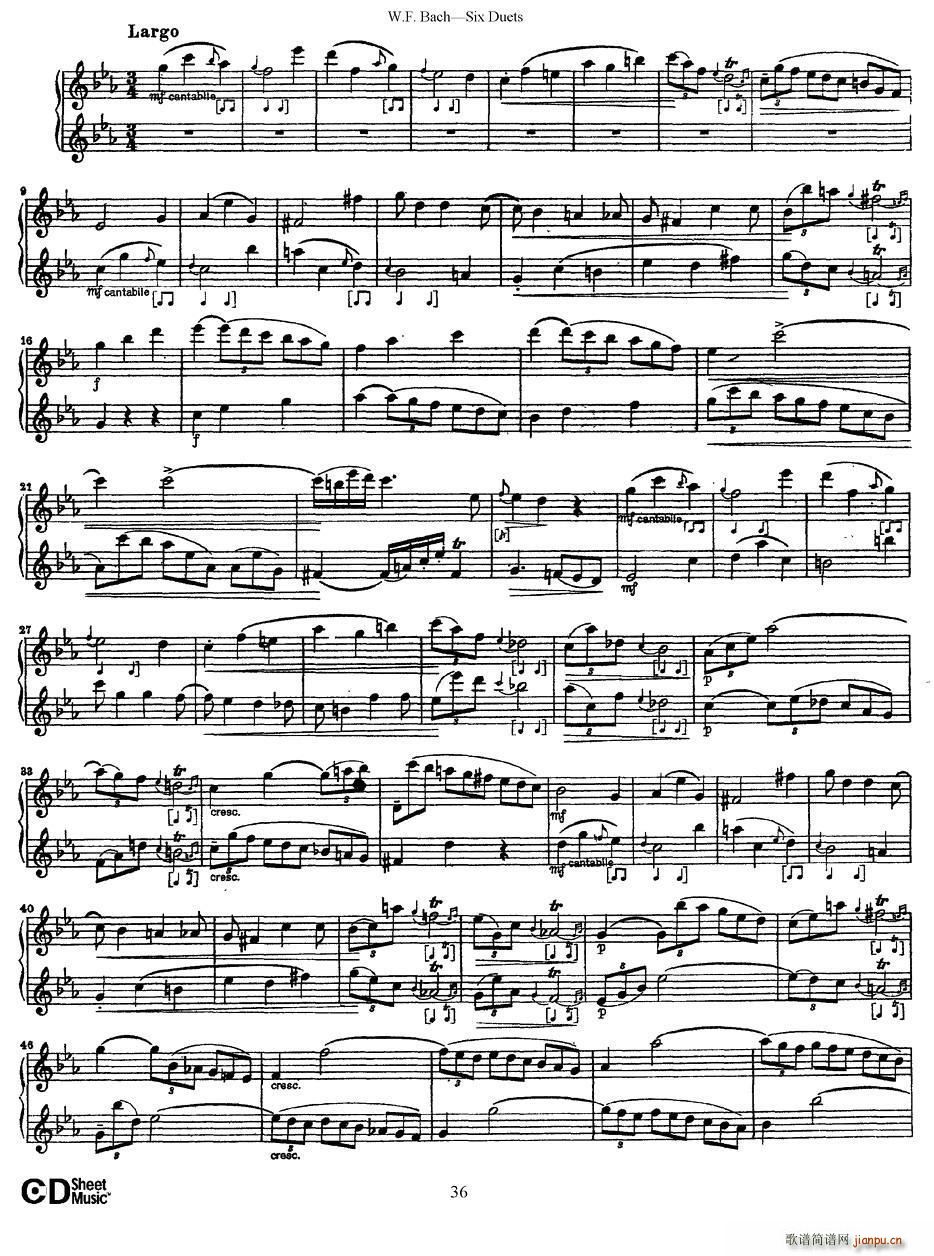 Six Duets(���ָ��V)7