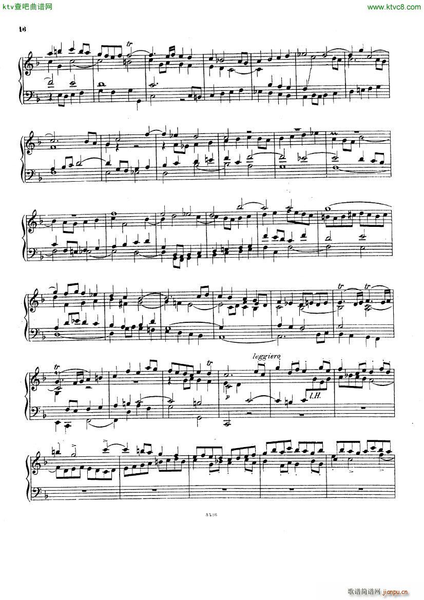 Bach D Albert Prelude Toccata and fugue in f major(����V)9
