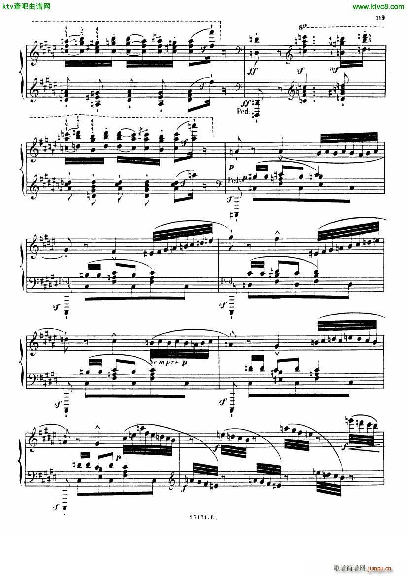 Alkan op 39 12 Etudes in Minor Keys no 10(����V)28