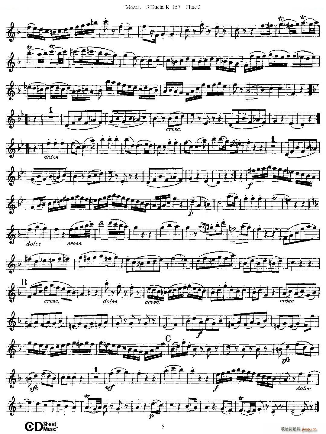 3 Duets K 157 ֮�ڶ��L(ch��ng)�� ���������� K157̖ �~��(�Ѻ��V)5