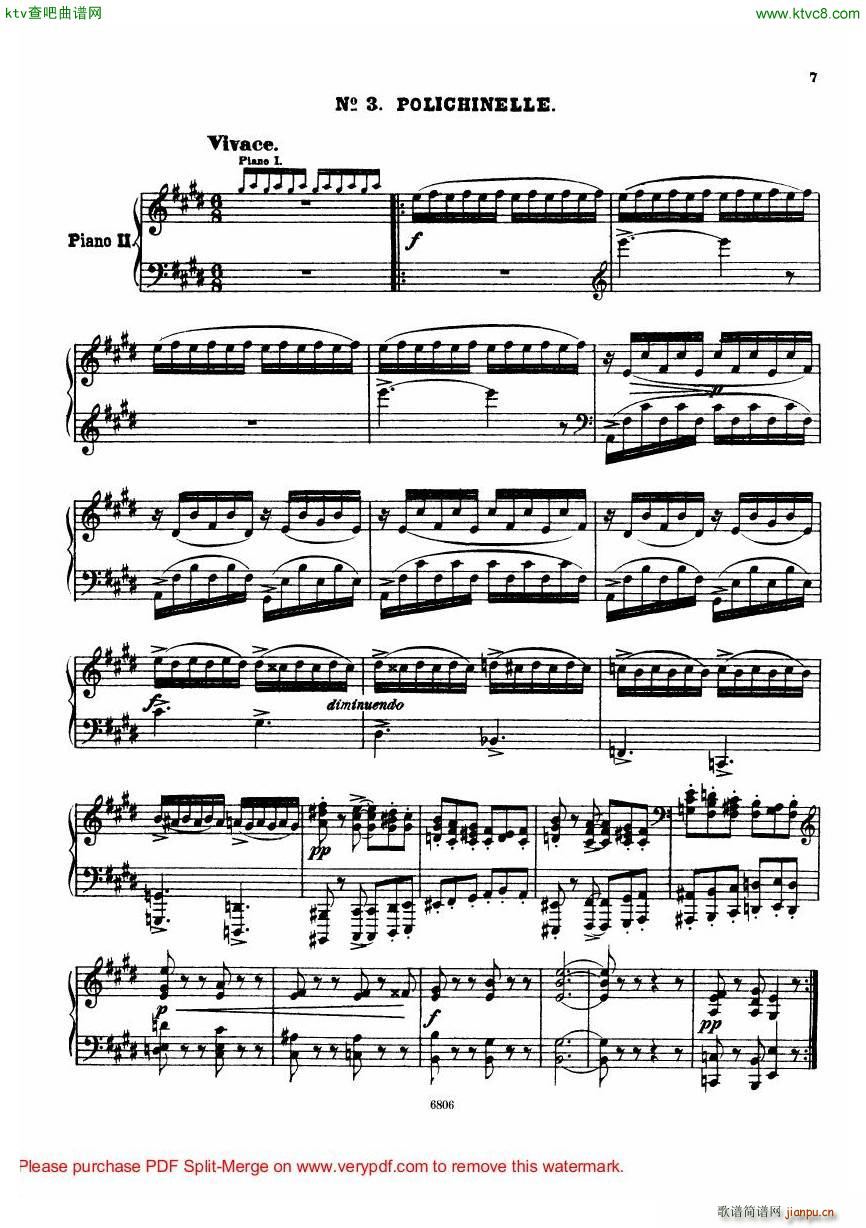 Arensky op 23 Suite No 2 Silhouettes(����V)28