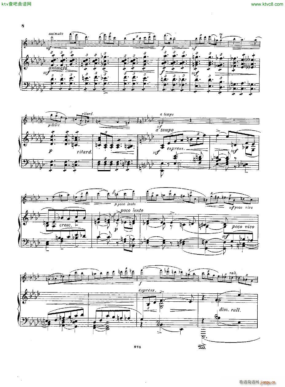 Andersen op 54 Deuxieme Impromptu fl pno(����V)7