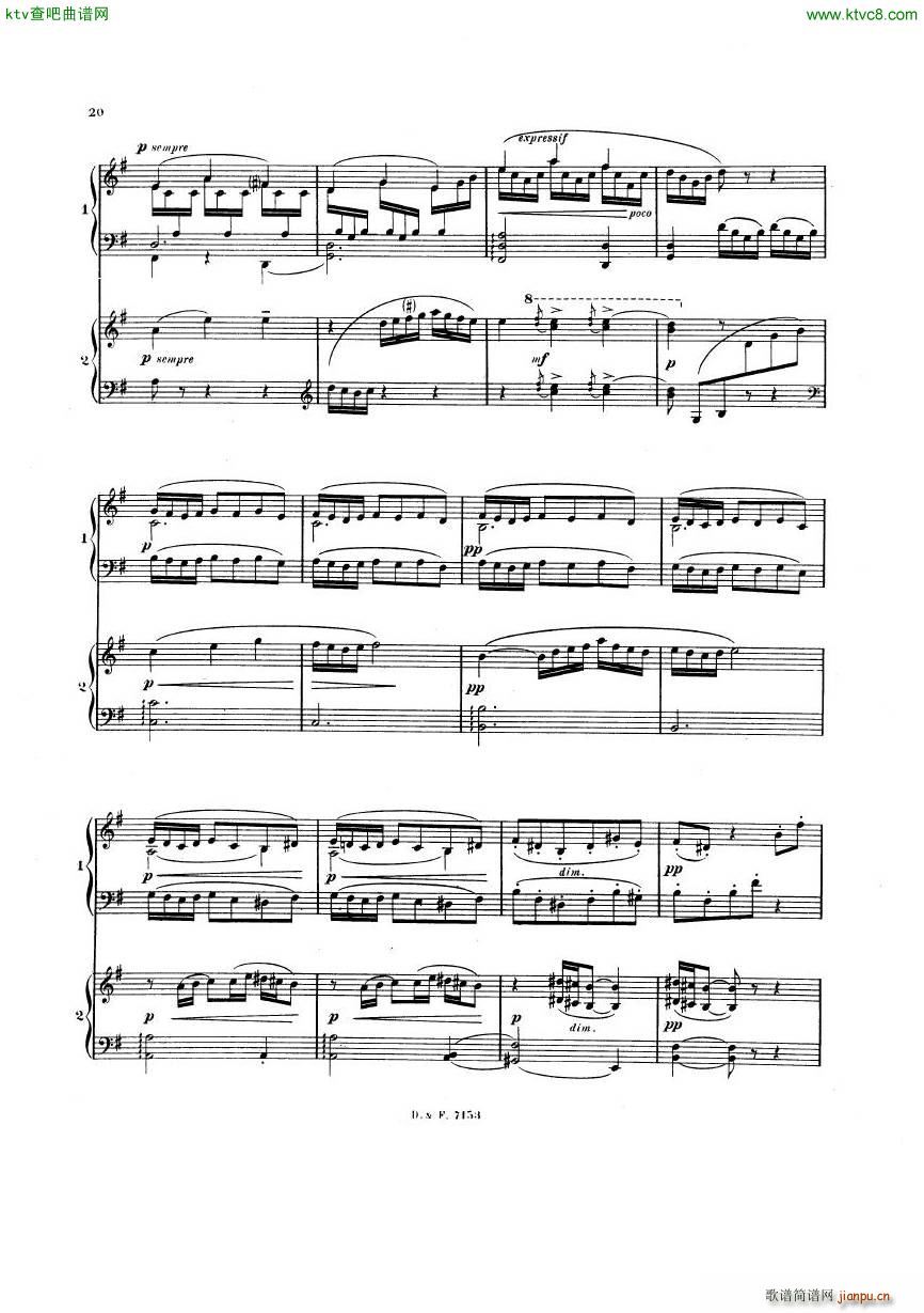 busser debussy Petite Suite 2P(����V)20