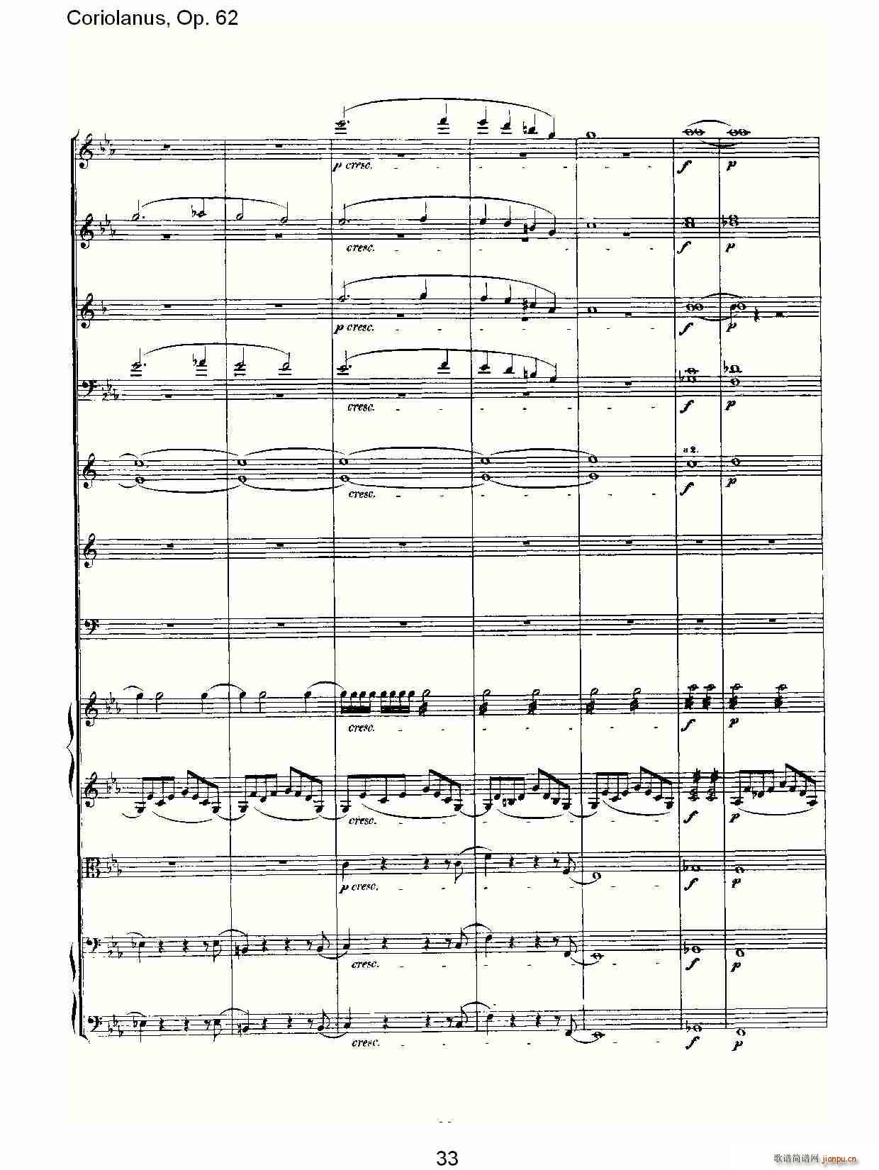 Coriolanus, Op.62(ʮ�ּ�����)33