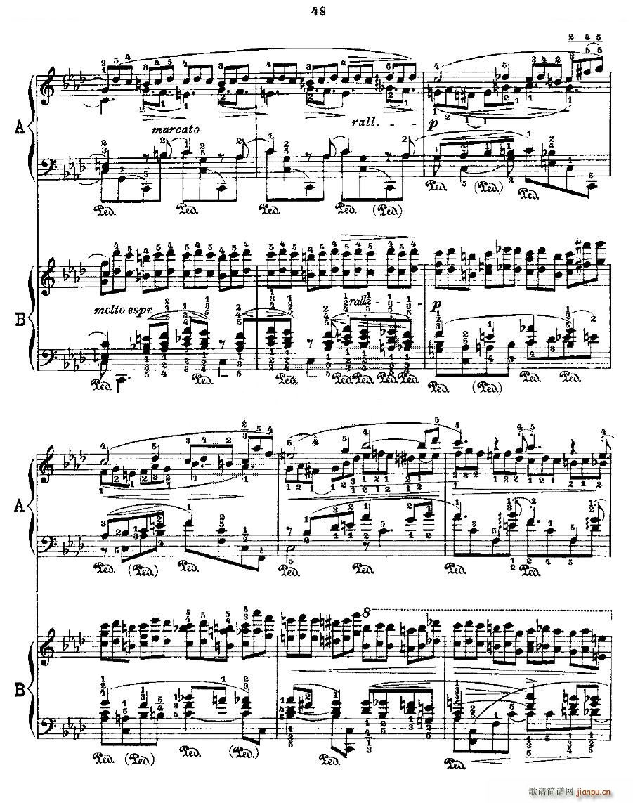 Ф�� ������ Fr Chopin Op 25 No2 3(����V)10