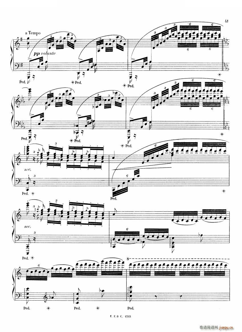 Chaminade 6 Etudes Op35 һ 6 Etudes Op35 һ(ʮ�ּ�����)41