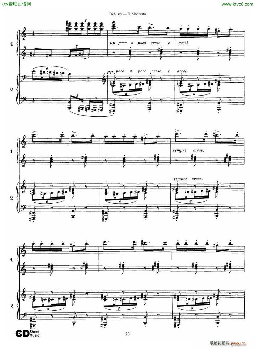Debussy Printemps II(����V)23