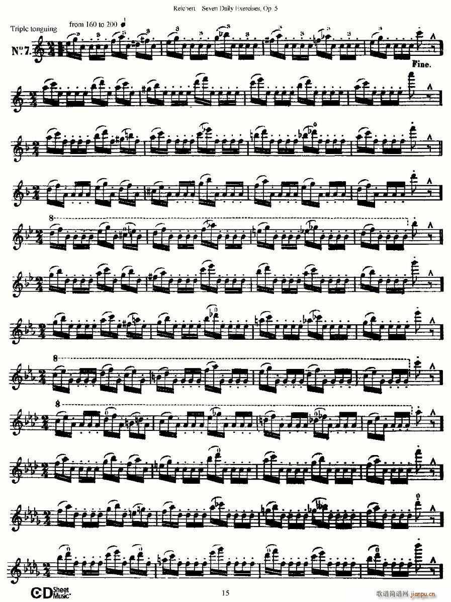 Seven Daily Exercises, Op.5(ʮ�ּ�����)15