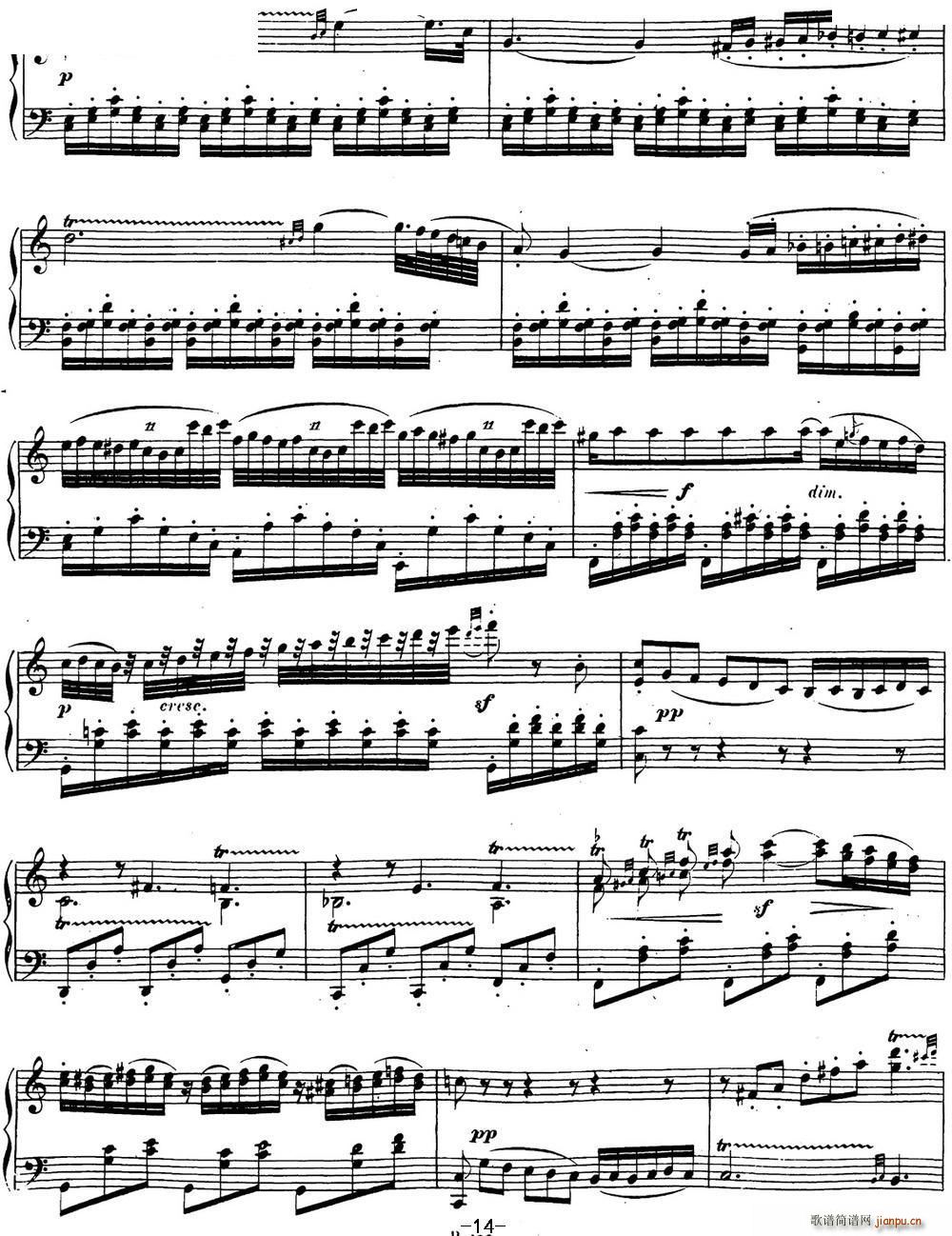 ؐ���������Q��16 G���{ Op 31 No 1 G major(����V)14