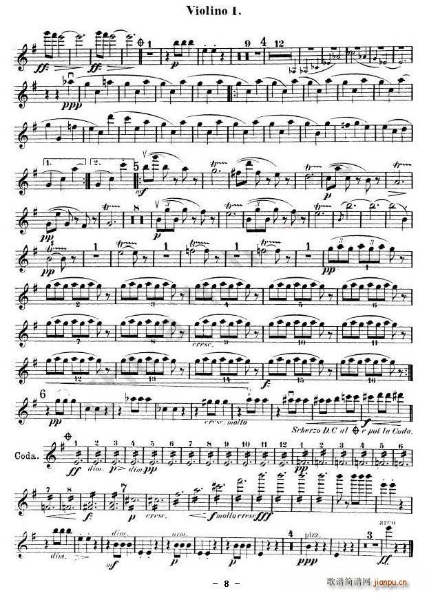 Symphony No.9 in E Minor, Op.95(ʮ�ּ�����)8