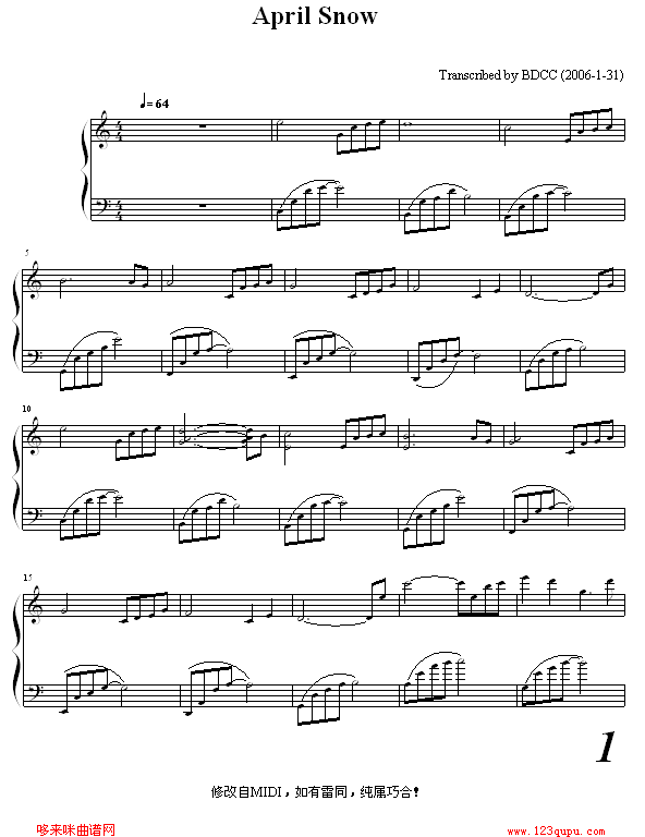 ���µ�ѩ-AprilSnow(����V)1