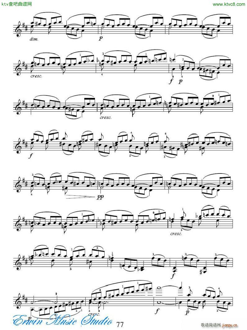 ���R�ɠ� 42�׾�����Rudolphe Kreutzer 42 Studies 35 42(ʮ�ּ�����)6