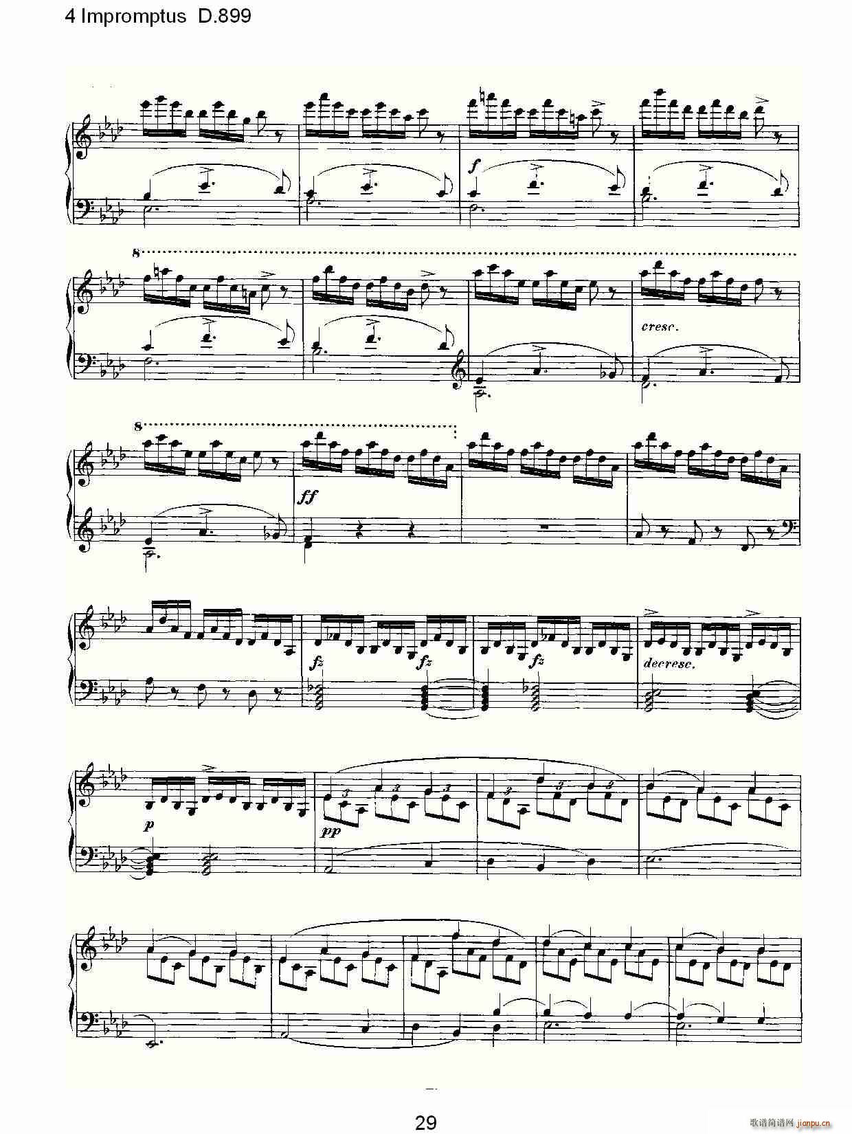 4 Impromptus D.899(ʮ�ּ�����)29