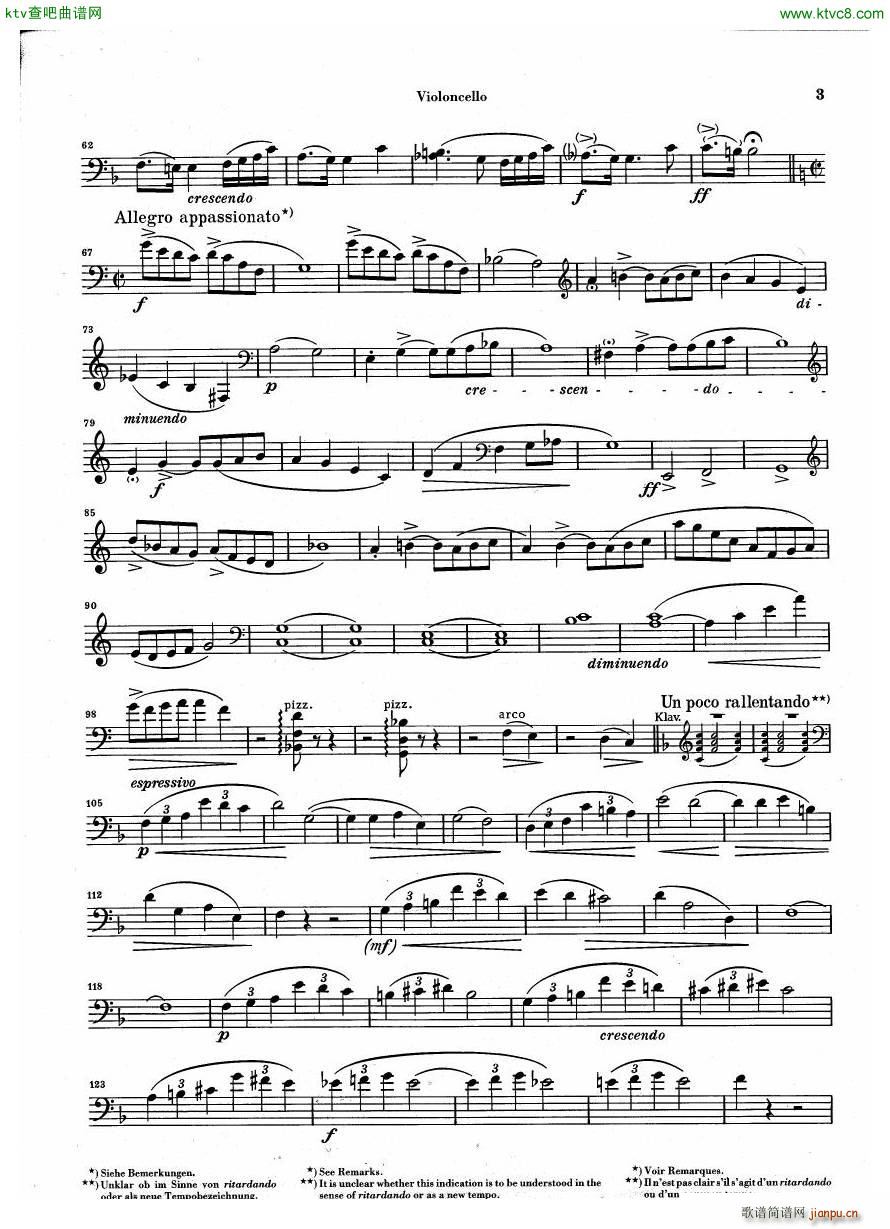 Debussy Piano Trio in G parts(����V)11