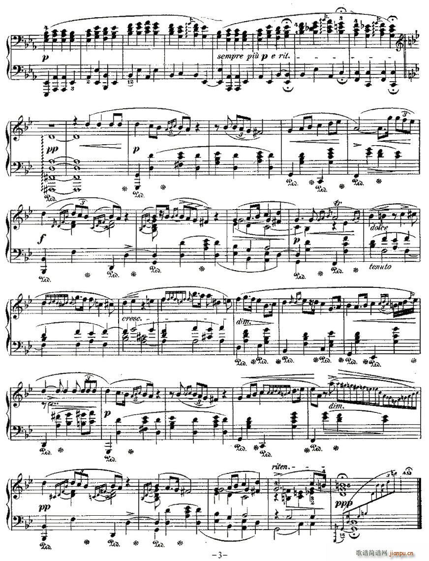 gС�{ҹ��Op.37��1(ʮ�ּ�����)3