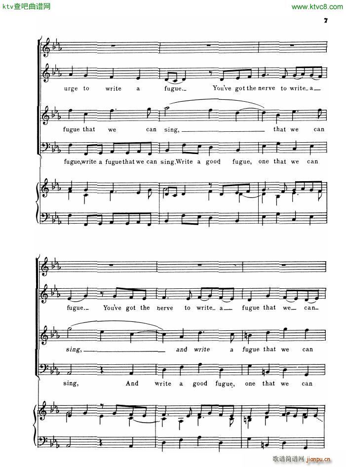 Gould Glenn So you want to write a fugue(����V)5