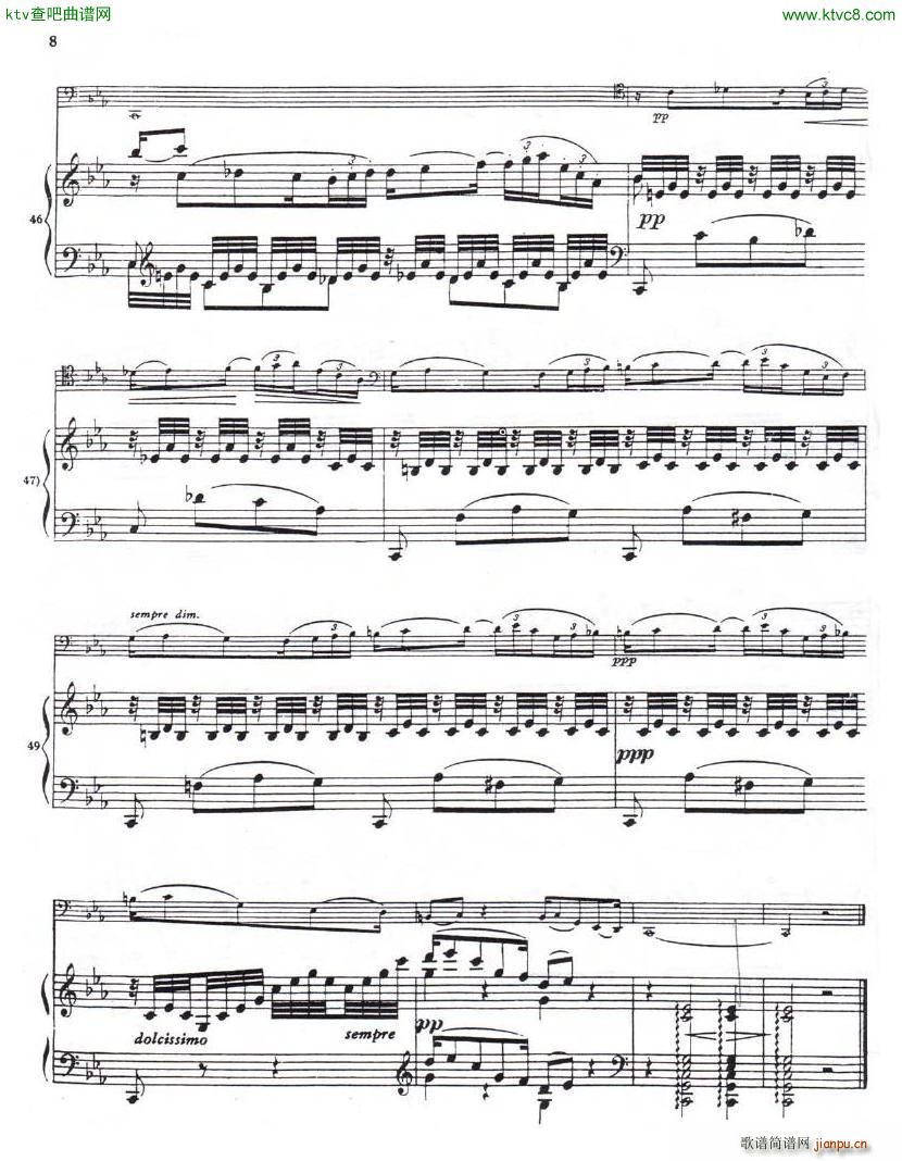 Faure Elegie for piano and cello(����V)7