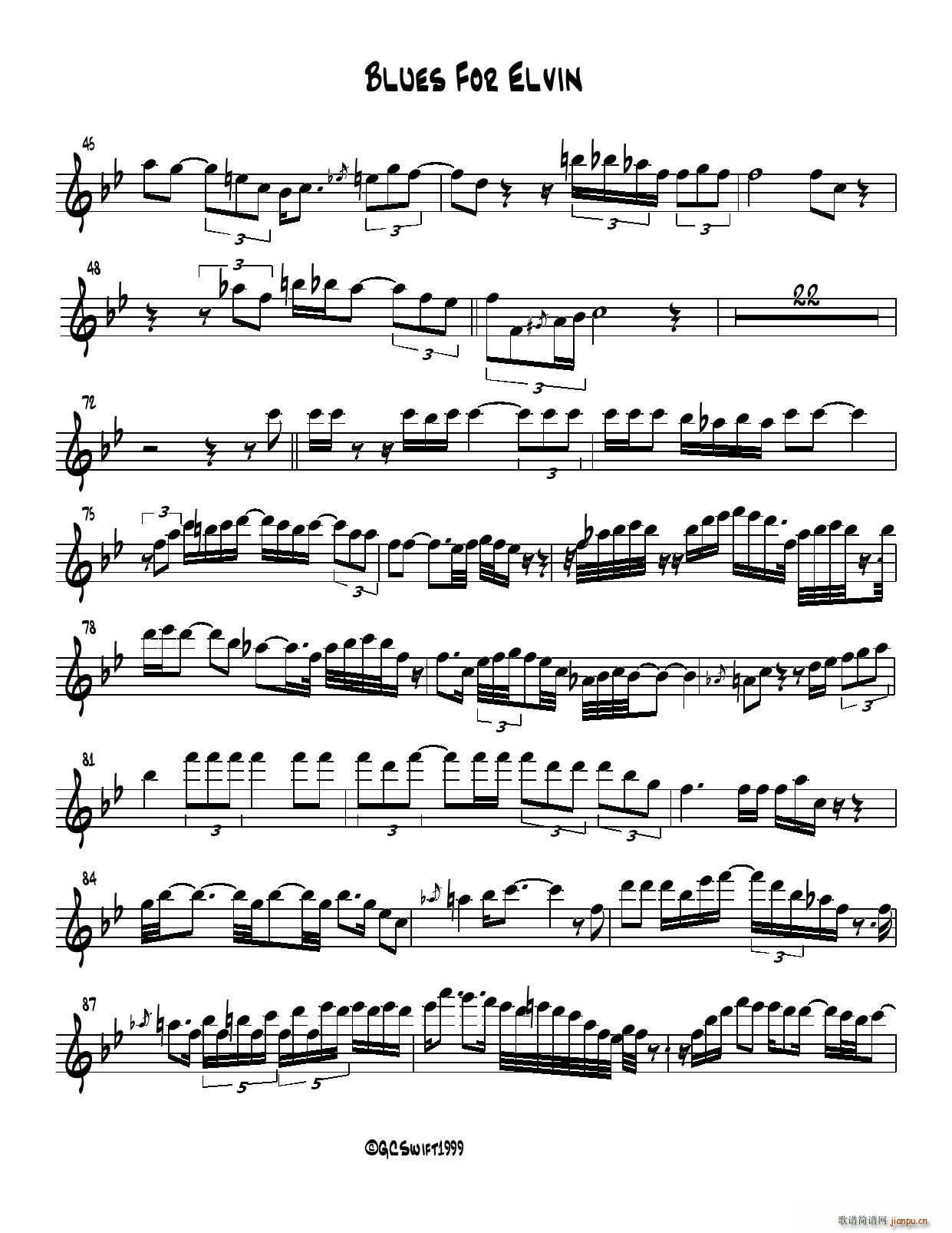 BLUES FOR ELVIN(ʮ�ּ�����)3