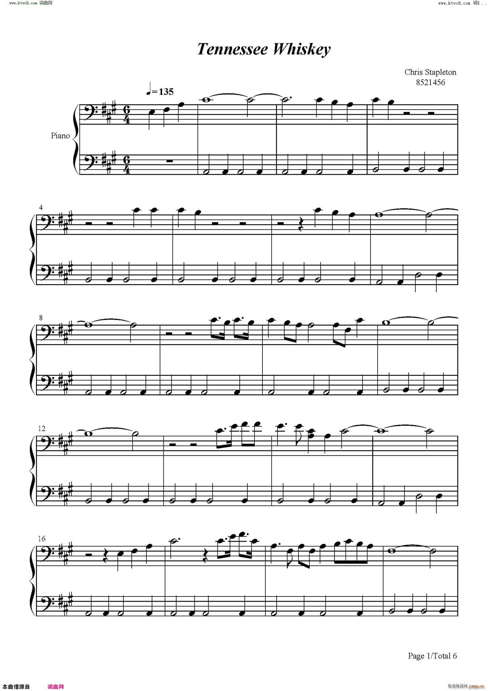 Tennessee Whiskey(����V)1