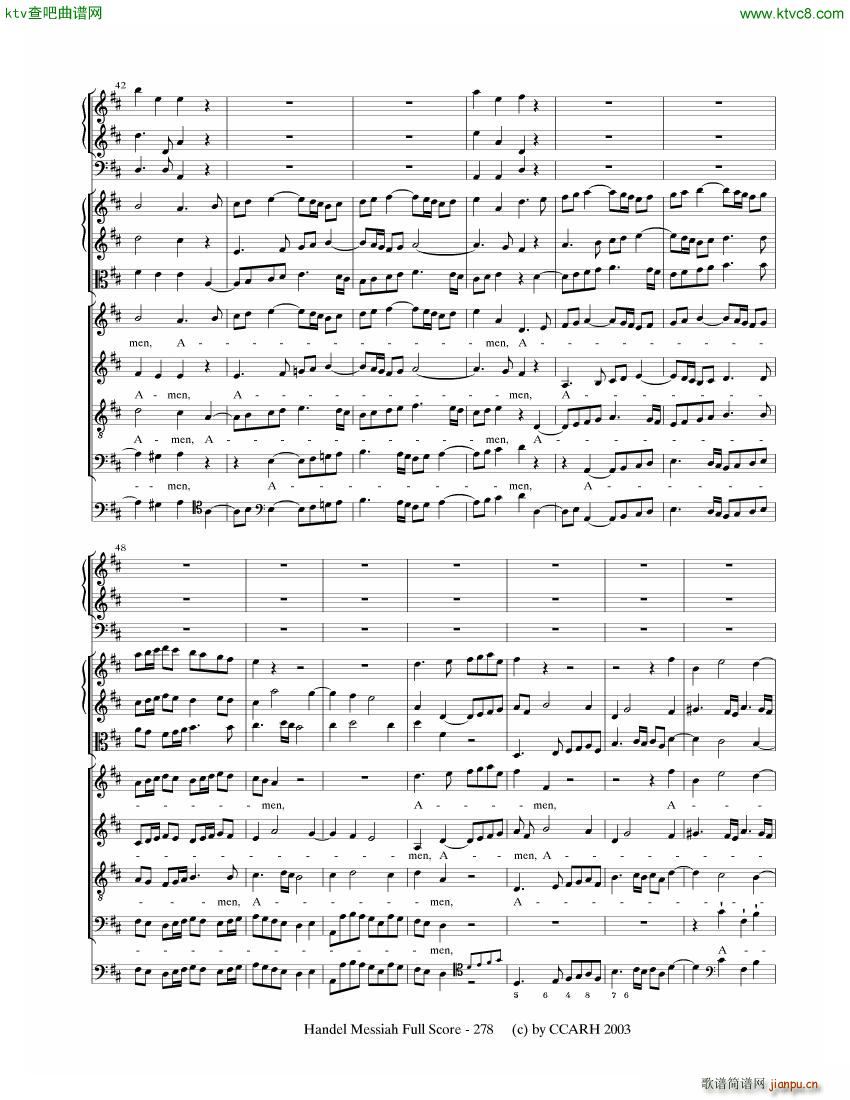 G F Handel Messiah Open Score ��(����V)37
