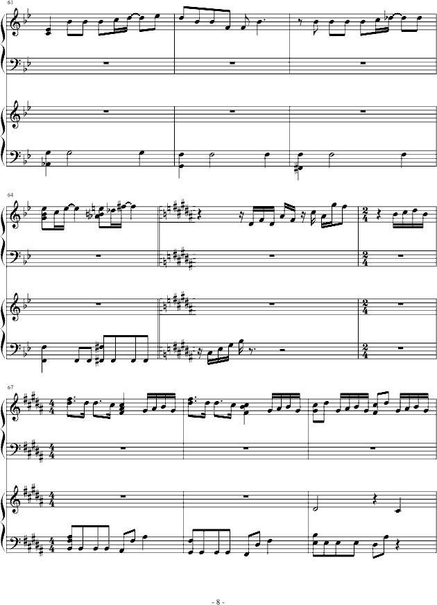 ������å���_Cherish_(piano)(����V)8