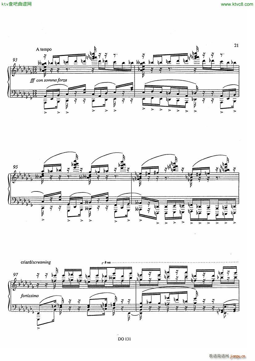 Etude No 12 Pr��lude et Fugue(����V)19