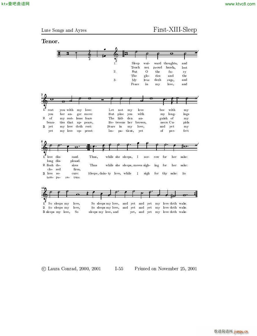 Dowland Lute Music ��(����V)11