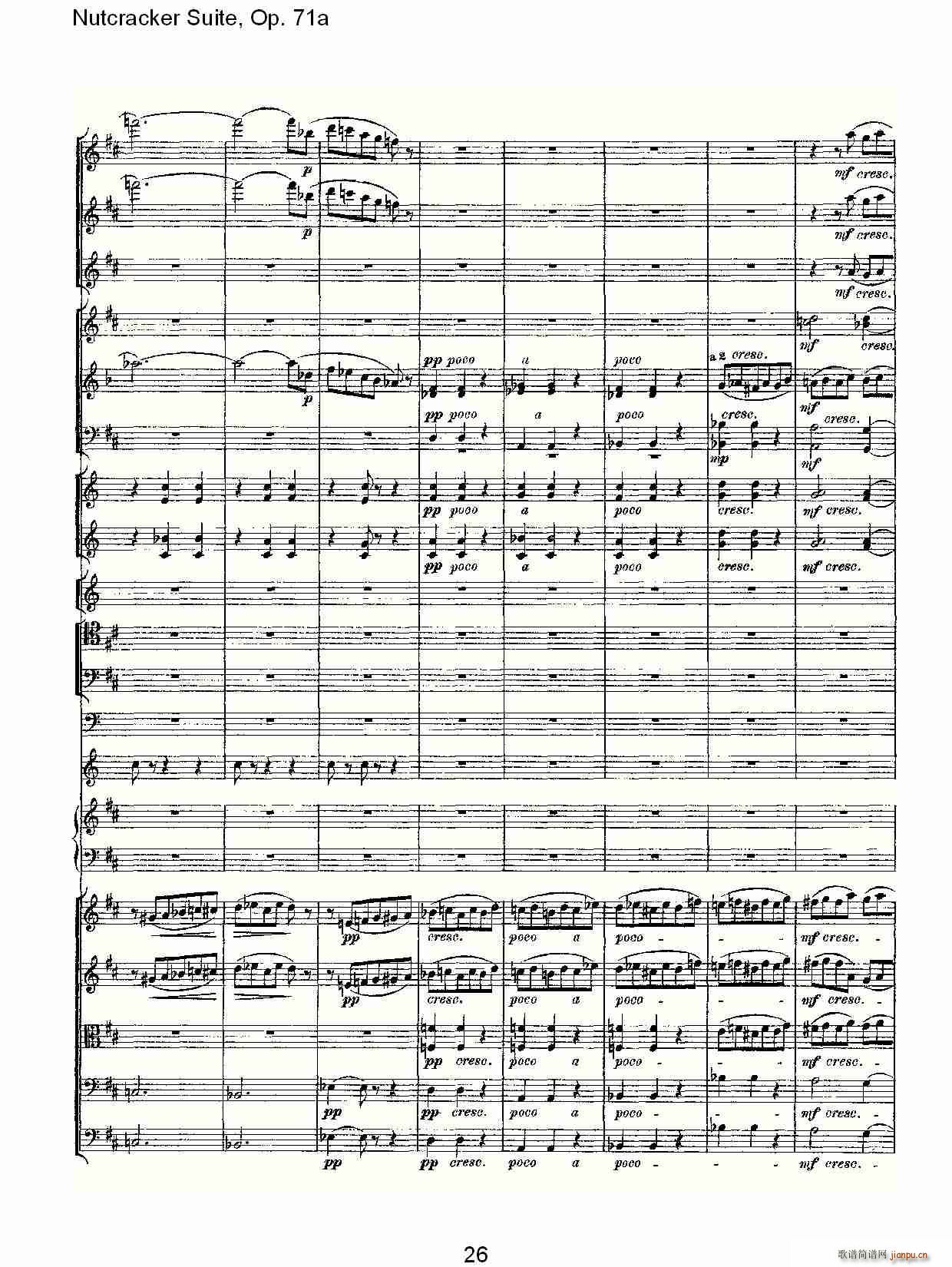 Nutcracker Suite, Op.71a(ʮ�ּ�����)26